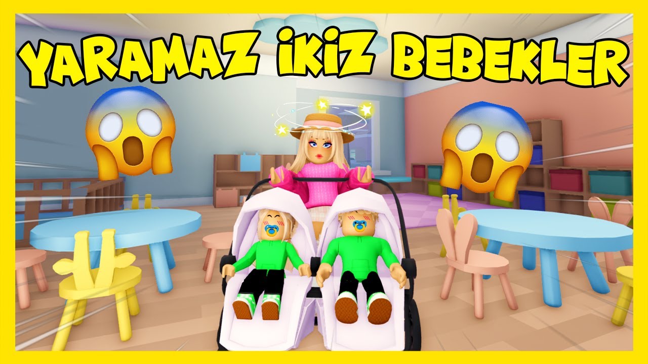 😱 YARAMAZ İKİZ BEBEKLERİMİZ OLDU 😍 ROBLOX KOMİK AİLE HİKAYESİ