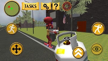 Hello Squid Sponge Neighbor of Bob 3D - Level 6 - Gameplay