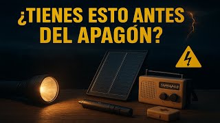 10 Productos BARATOS que NECESITAS Antes del Apagón Eléctrico 2025