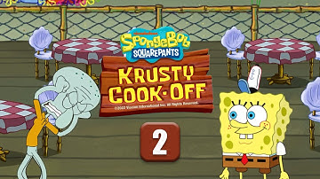 SpongeBob: Krusty Cook-Off - Pancake Stand -  Part 2 - (Level 6-10)  (iOS, Android)