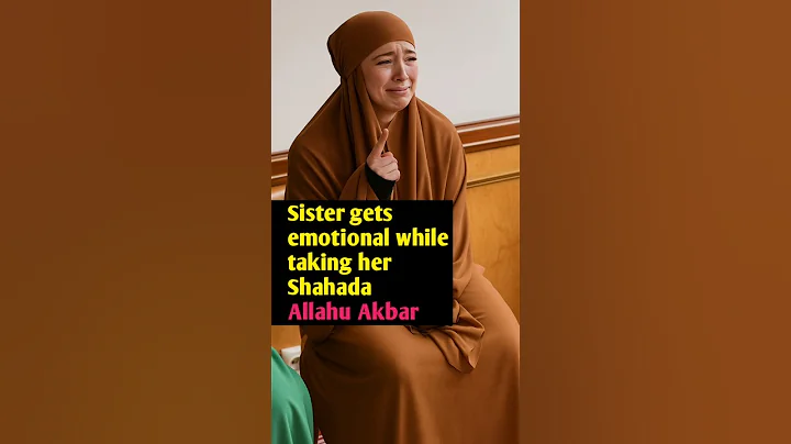 Emotional Shahada Moment – Sister Cries While Accepting Islam | Revert Story #newmuslim