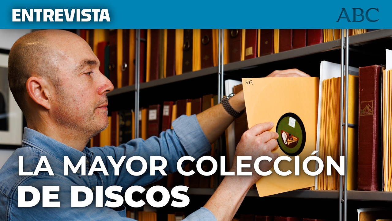 Carlos Martín Ballester, el coleccionista que rastrea el patrimonio sonoro español