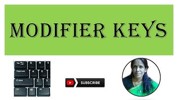 Modifier keys RATAN AGARWAL IT INFORMER