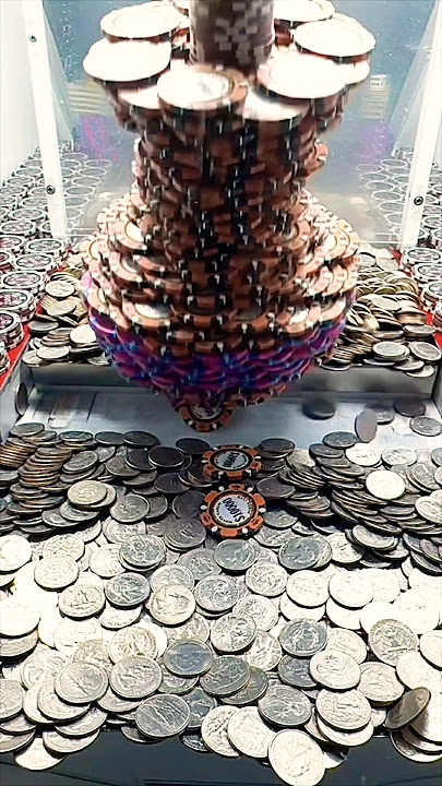 1 dream of genie , mega push coin pusher high roller jackpot gold win