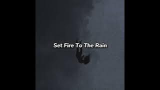 Adele - Set Fire To The Rain (speed up) x TikTok version