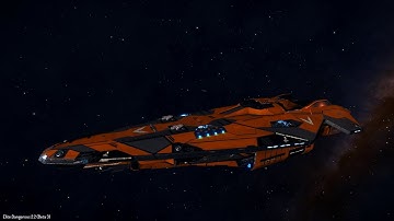 Elite: Dangerous 2.2.03 BETA - Anaconda with 8D Sensors and Gimbled Weapons Test #2