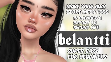 Custom Mesh Logo | Second Life