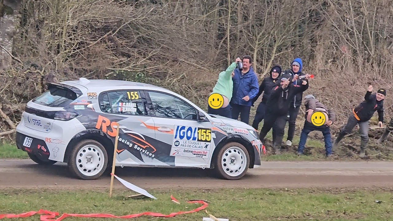 CRASHES, MISTAKES and CRAZY FANS / Rallye du Touquet 2025