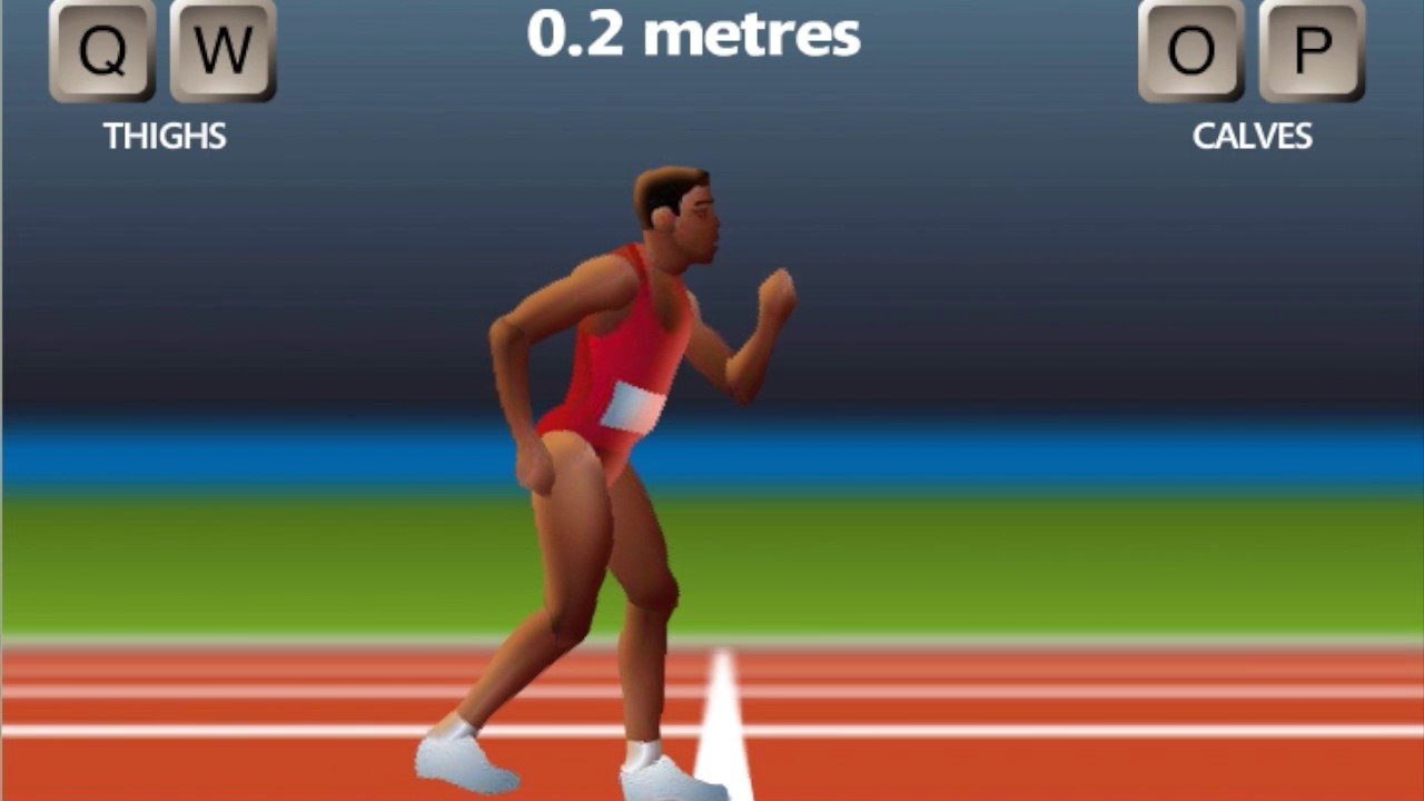 How To Playing Qwop With Skill And Grace Highscore 200 Meters