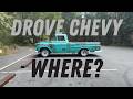 Drove my 59 Chevy to one of my hometown's best views.