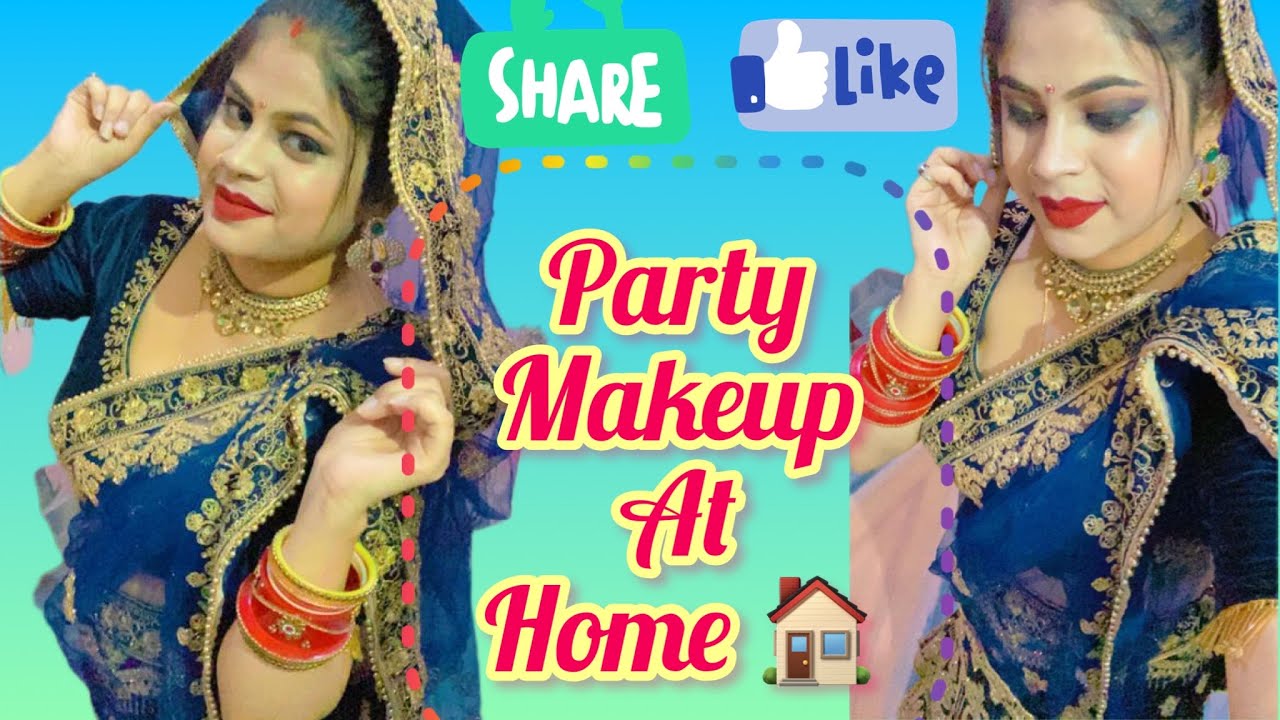Party Wear Makeup specialsummermakeup sunitabeautytutorial easy new