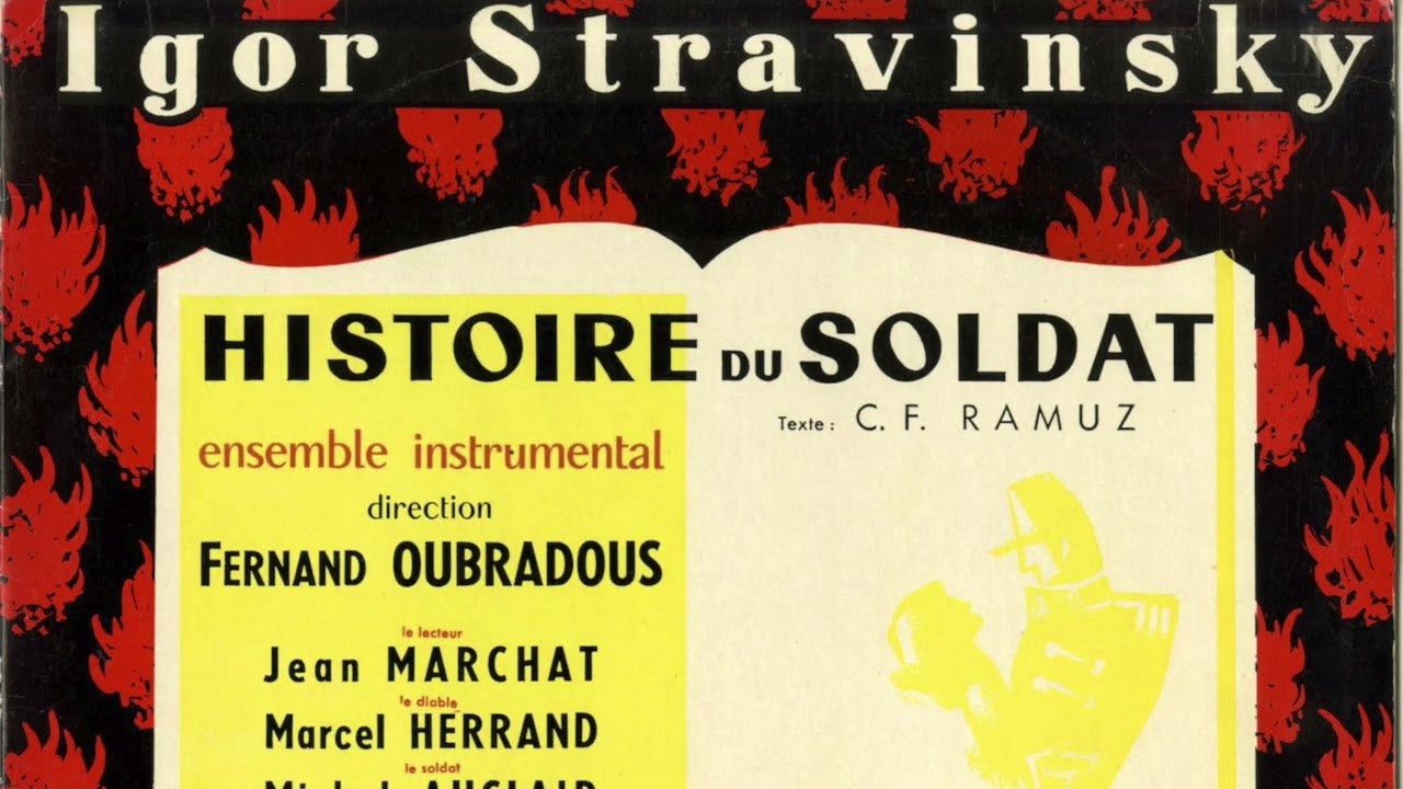 Silent Tone Record/ストラヴィンスキー:兵士の物語/オークレール,エラン,マルシャ,ウーブラドゥ,器楽アンサンブル DTX 124/クラシックLP専門店サイレント・トーン・レコード