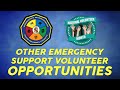 National Volunteer Month | Other Emergency Support Volunteer Opportunities
