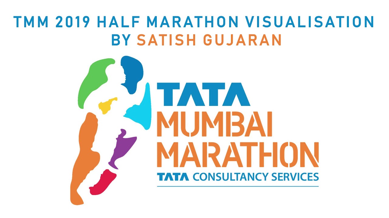 TMM 2019 Half Marathon Visualization by Satish Gujaran