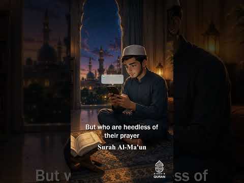 Surah Al-Maun | #quranquotes #viralvideo