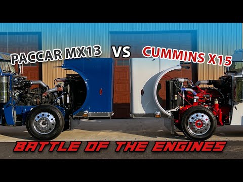 Cummins X15  VS.  Paccar MX13  -  What are you gonna choose?