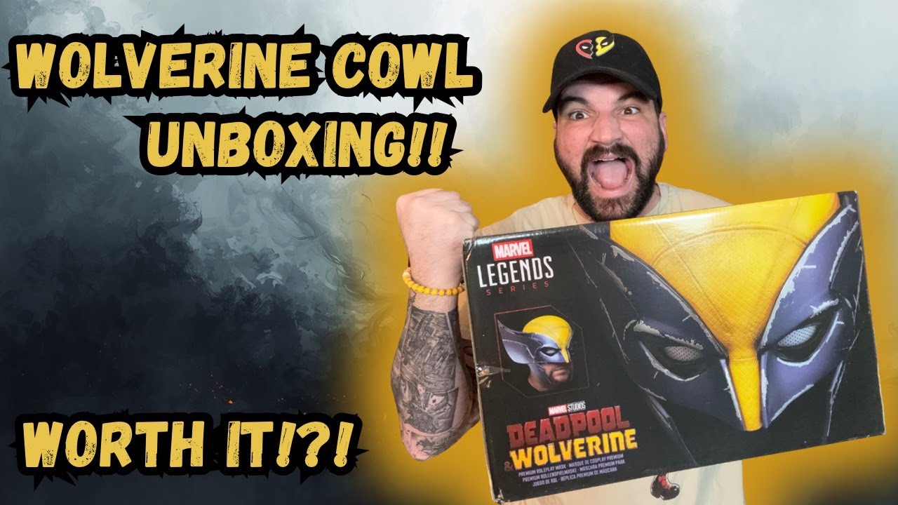 Фанаты Marvel ОБЯЗАТЕЛЬНО должны этот капюшон Росомахи | Распаковка от Hasbro