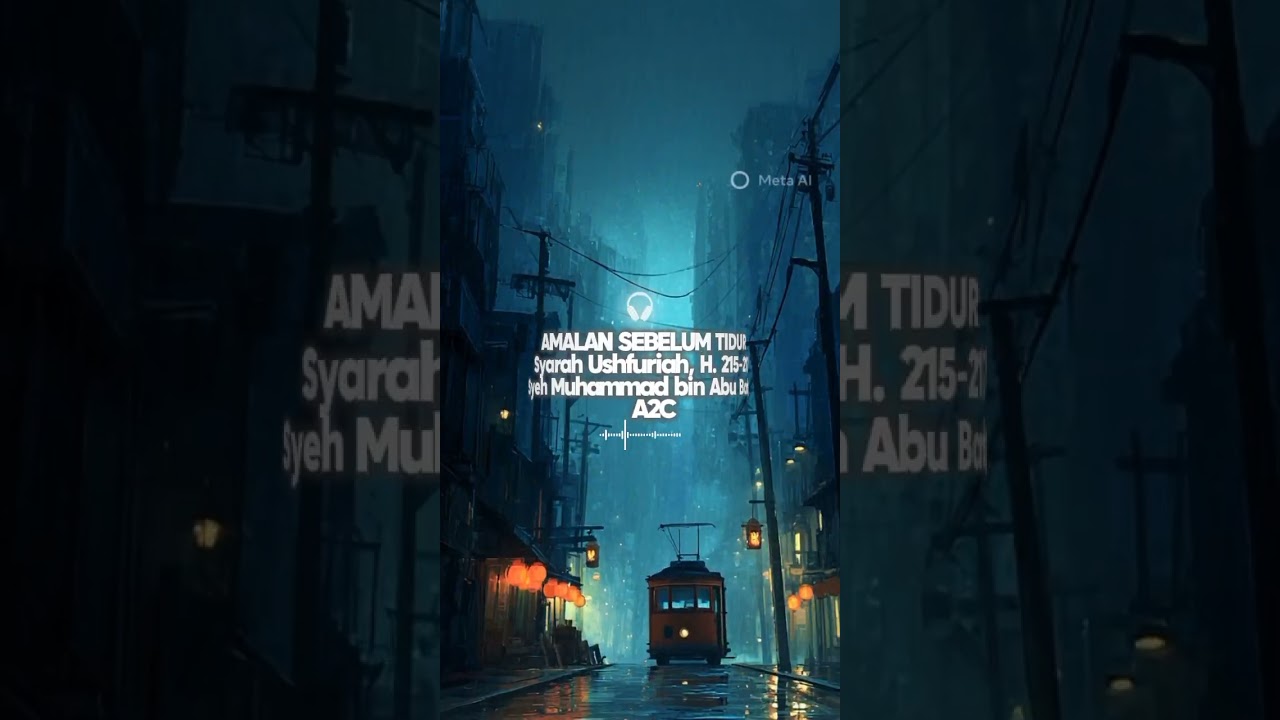 AMALAN SEBELUM TIDUR‎ Syarah Ushfuriah, H. 215-217‎ Syeh Muhammad bin Abu Bakar ‎A2C