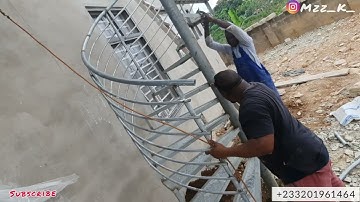 Staircase is done now|Building our house in Ghana 🇬🇭 Ep 37
