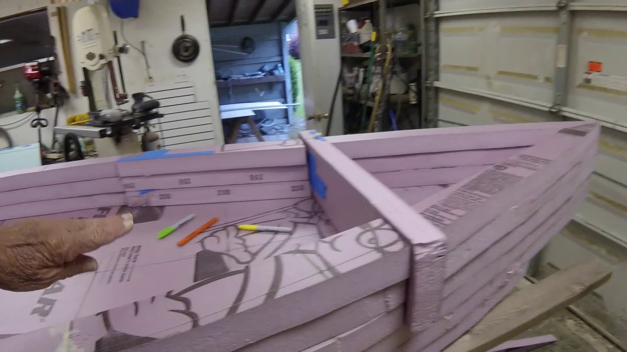 Day 3 of the rickskiff foam skiff