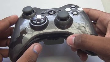 Custom Painted / Airbrushed Xbox 360 controller | Batman | PIMP MY Controller