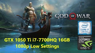 God of War (2018) i7-7700HQ - GTX 1050 Ti - 16GB 2400Mhz