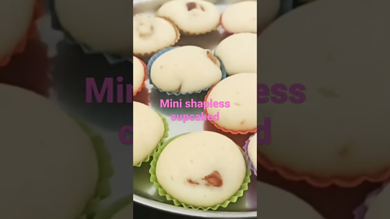 #Mini shapeless cupcakes. | VAPURDA KITCHEN