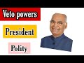 Veto powers of president  lec34  handwritten notes  indian polity  an aspirant 