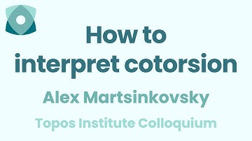 Alex Martsinkovsky: "How to interpret cotorsion"
