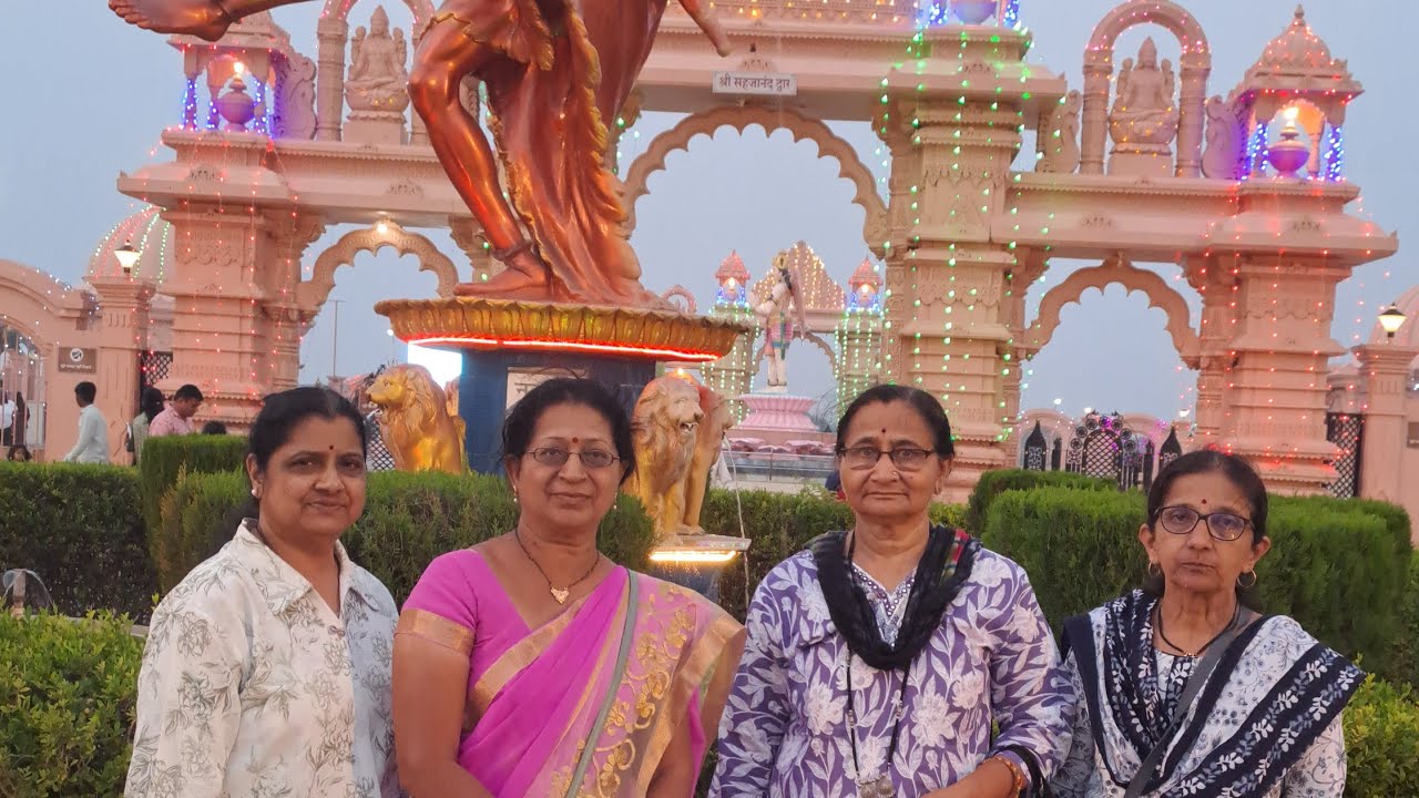 नीळकंठ धाम..पोयचा गुजरात..श्री लक्ष्मी नारायण मंदिर...नर्मदा परिक्रमा मार्ग...Neelkanth dham Gujarat