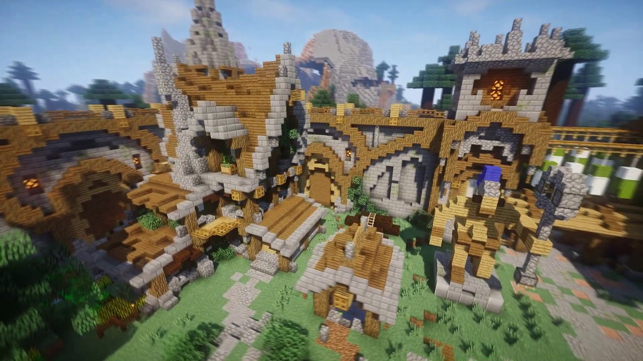 Minecraft Server Spawn Schematic
