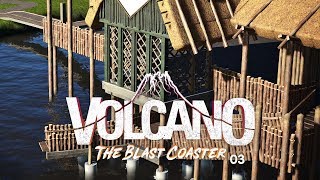 Volcano - The blast coaster recreation - Episode 3 - Planet Coaster