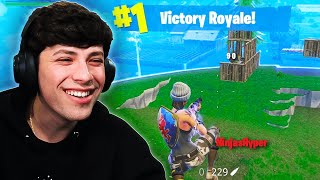 George's FIRST Victory Royale on OG Fortnite with Sapnap