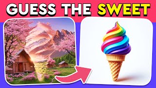 Guess the Hidden Sweet by ILLUSION 🍦🍭🎂 30 Levels Quiz - Easy, Medium, Hard