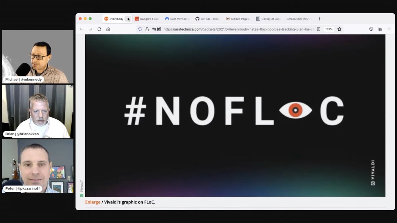 #230: PyMars? Yes! FLoC? No! - Python Bytes live stream - YouTube