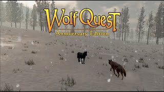 Marching Along
The snow may be melting here in Minnesota but winter is coming to WolfQuest
Yes, the next game update, v1.0.3, is just about ready for Public Beta — we thought it would be today, but gotta fix a couple things still. So we’ll release it tomorrow on Steam, in the beta channel.
This update includes the winter season we showed a few weeks ago, and some significant performance optimizations, especially for low-end computers with Intel integrated cards. On my test computer with an Intel HD 630, the game went from about 30fps to 55-60fps on Fastest — which I didn’t think would be possible, but I’m not complaining! Watch the video for details!
We have released the first episode of WolfQuest 3: Anniversary Edition (Amethyst Mountain) for PC/Mac on Steam and itch.io, as Early Access. While in Early Access, we are updating the game frequently with more features, multiplayer, and ultimately the Slough Creek episode with pups. The mobile version will come after the game is completed on PC/Mac platforms. We’ll then resume development of the next episode, Tower Fall (DLC). Marching Along