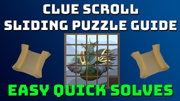 Clue Scroll Sliding Tile Puzzle Guide [Runescape 3]