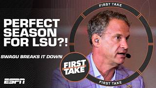 Marcus Spears has his LSU Tigers going a PERFECT 12-0 😮 | First Take screenshot 4
