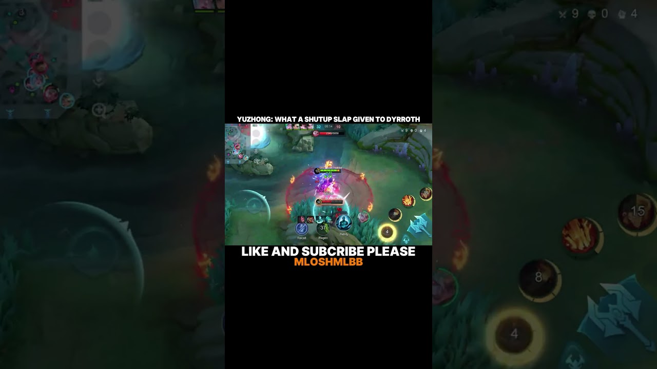 YUZHONG : WHAT A SHUTUP SLAP GIVEN TO DYRROTH | YUZHONG EXP LANE GAMEPLAY | 