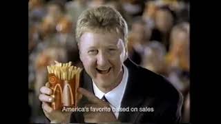 1997 Mcdonalds Grant Hill Larry Bird Commercial