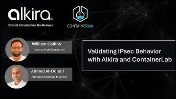 Validating IPsec Behavior with Alkira and Containerlab