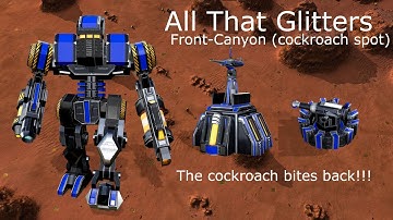 The Cockroach Bites Back | 8v8 All That Glitters | Canyon Front | Beyond All Reason