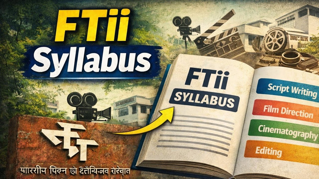 FTii entrance exam syllabus in hindi | FTii entrance exam preparation tips | PANKAJ MEENA {PK}