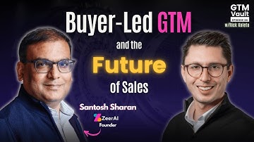 GTM 24 | How to Fix Broken Funnels Using Buyer‑Led GTM with Santosh Sharan (CEO, Zeer)