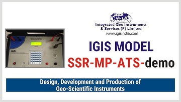 IGIS MODEL / SSR-MP-ATS demo