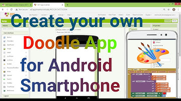 How to Create Doodle App using MIT App Inventor 2 In Hindi-#6