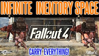 Fallout 4 - Inventory Glitch | Infinite Space | Unlimited Inventory Space Exploit | Over Encumbered