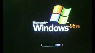 Windows 98 SE- custom startup & shutdown