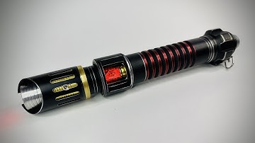 Starfall Sabers - Sith themed hilt - installation demo