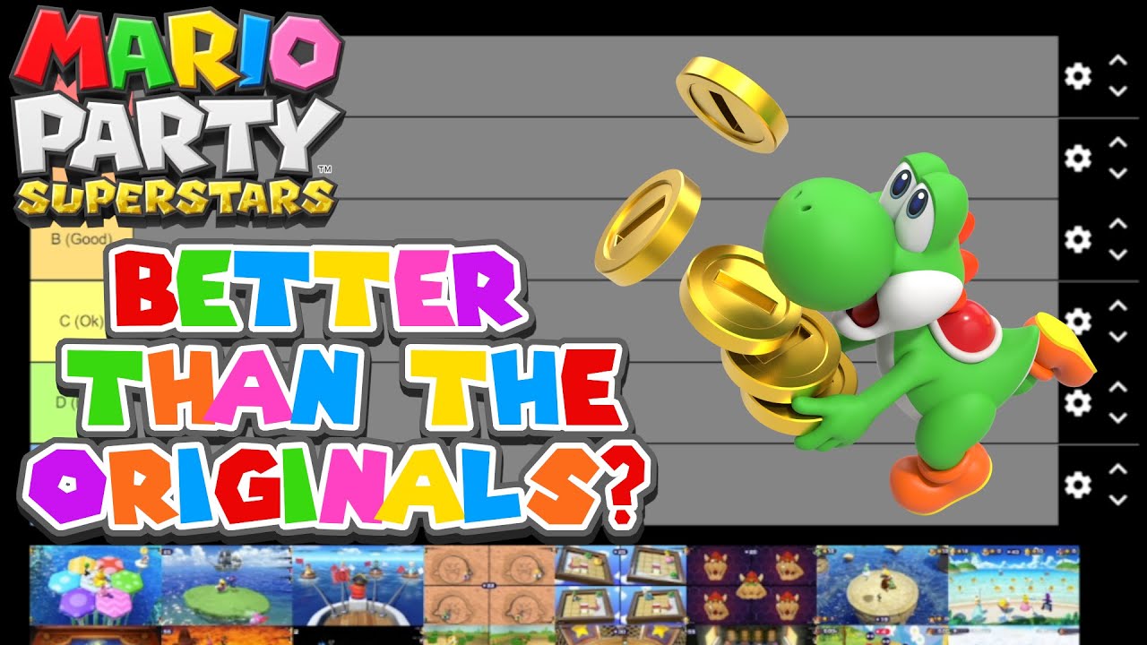 Mario Party Superstars minigames list